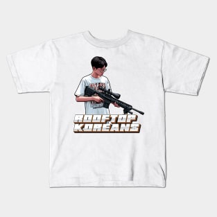 Rooftop Koreans Kids T-Shirt